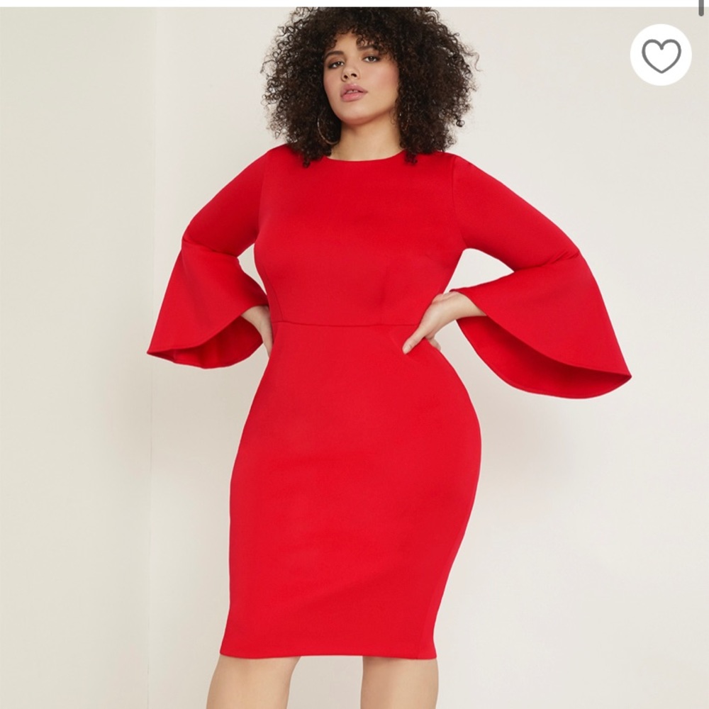 ELOQUII Fabulous Red Dress